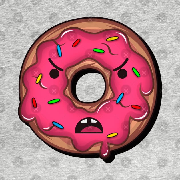 Angry Donut by MadDesigner